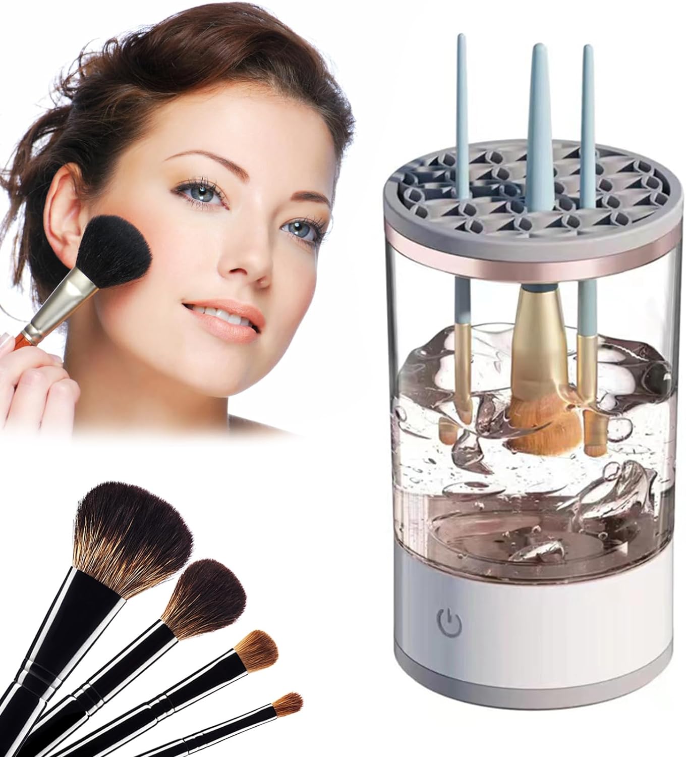 Brush Bubble Detergente per pennelli da trucco elettrico (copia)